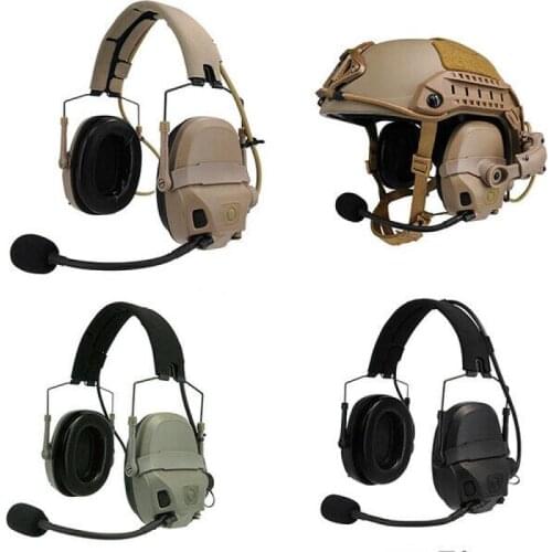 Tactical FCS AMP communication shooting headset ANC pickup noise reduction headset TB1372