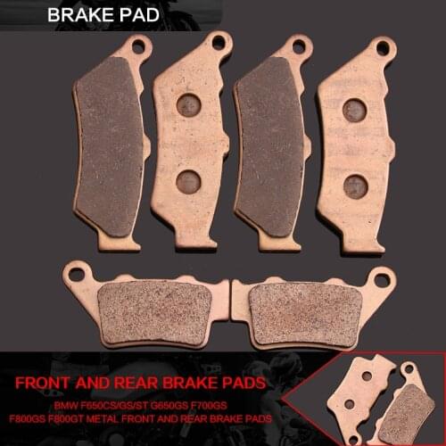 Motorcycle Front / Rear Brake Pads For CF MOTO 650NK 650TR 650TK 650MT 400NK 400GT 2014/2015/2016/2017/2018 F650CS/GS/ST G650GS