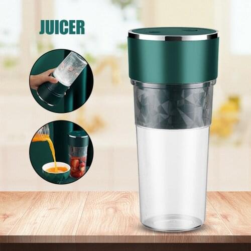 Portable Mixer USB Electric Fruit Juicer Handheld Smoothie Maker Blender Stirring Rechargeable Mini Food Processor Juice Cup