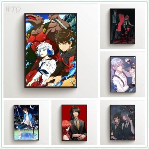 Tower of God Poster Canvas Painting Anime Posters Wall Decor Poster Wall Art Home Decor Picture Photos for Childrens Room