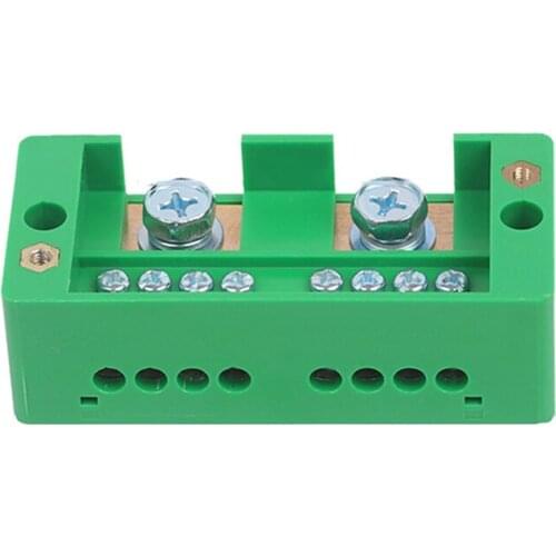 Junction Box Wire Splitter Two-in-eight-out Terminal Line Connector Conductor Household Electrical Equipment Supplies