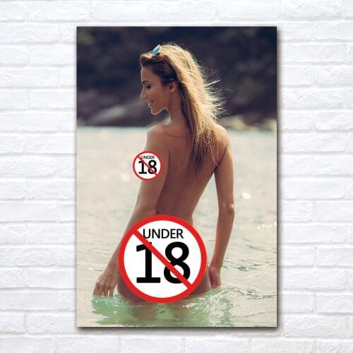 Sexy Model Hot Beauty Wallpaper Wall Art Posters HD Canvas Cloth Fabric Print Painting for Living Room Home Decor