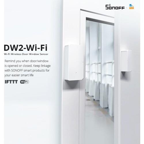 Smart WiFi Door Sensor Door Open / Close Detectors WiFi App Notification Alert Security Alarm Wireless Door Window Motion Sensor