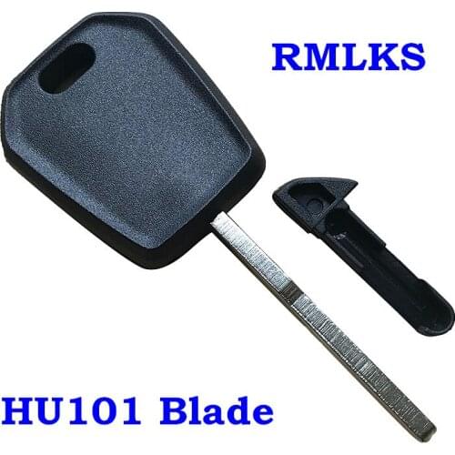 Replacement Chip Key Fob for Ford Transponder Key Shell HU101 Blade Chip Key Fob