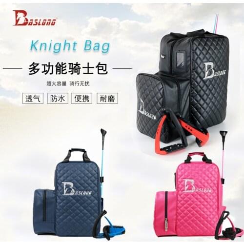 Equestrian Bag Riding Bag Knight Bag Equestrian Bag Horse Shoe Bag Easy to Carry Large Capacity Waterproof Equestrian Equipment