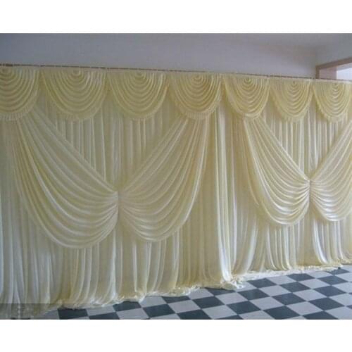High Quality Wedding Backdrop Curtain Angle Wings Sequined Wedding Decorations 6m*3m Cloth Background Scene Wedding Decor Supply