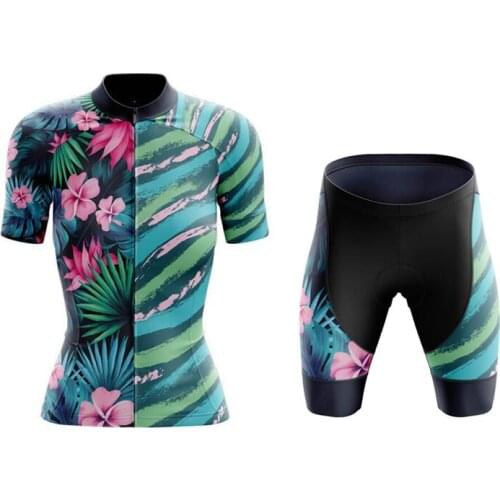 Women Team Cycling Jersey/Cycling sets Customized Road Mountain Race Top max storm GEL Breathable Pad