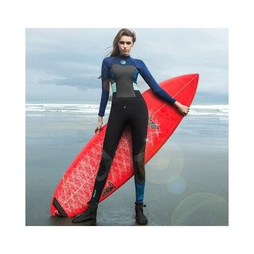 1.5mm Neoprene Long Women Scuba Diving Suits One Pieces Snorkeling Equipment Wetsuits Surfing Rash Guards Bodysuits