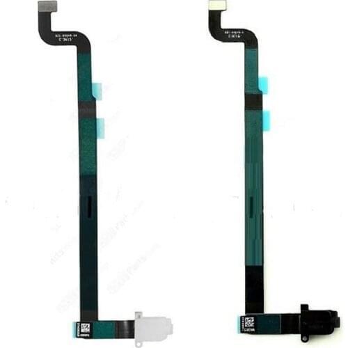 10Pcs/lot for Apple iPad Pro 12.9 1st Gen 2015 4G Version White/Black Color Headphone Jack Audio Flex Cable