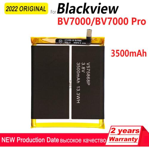 100% Original 3500mAh Phone Battery For Blackview BV7000 / BV7000 Pro V575868P High quality Batteries With Tracking Number