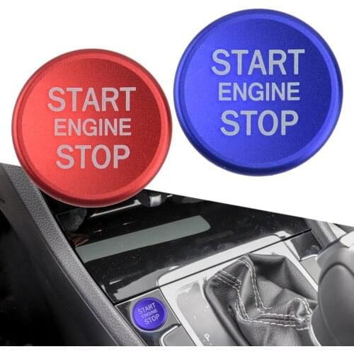 Aluminum Alloy Engine Start Stop Push Switch Button Cover Trim Fit for VW Golf 7 MK7 GTI R Jetta CC Arteon