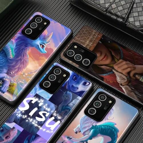 Cute Raya and The Last Dragon For Samsung A72 A52 A02 S A32 A12 A42 A51 A91 A81 A71 A41 A31 A21 S A11 A01 A03 Core UW Phone Case
