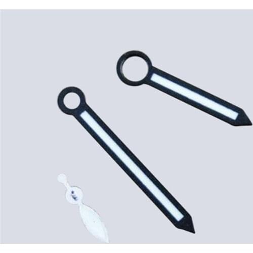 Black Edge Green Luminous Watch Hand Pointer For Eta 6497 6498 Or Sea Gull St3600 St3620 Movement Accessories