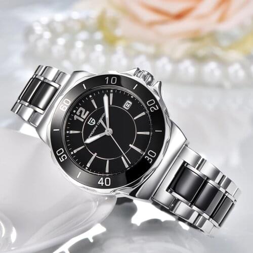 Керамические женские часы Corgeut China At AliExpress