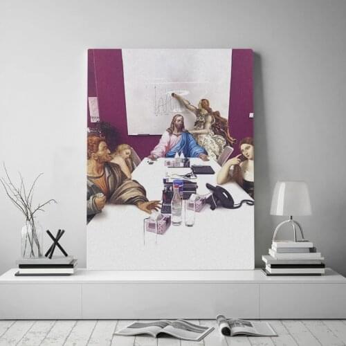 Wall Artwork Home Decoration Jesus Canvas Print Painting Modular Classical Picture Funny Posters Modern Bedside Background