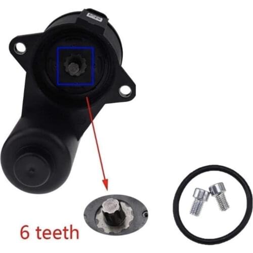 Free Shipping 6 12 TROX Rear Caliper Parking Brake Servo Motor For PASSAT B6 B7 CC For Tiguan 3C0998281 3C0 998 281 3C0998281A