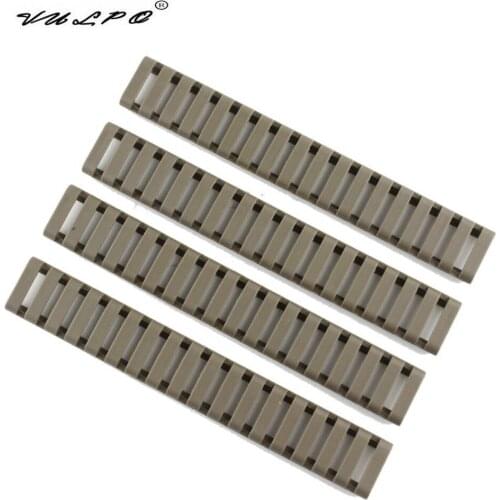 VULPO Tactical Picatinny Rail Cover 4pcs