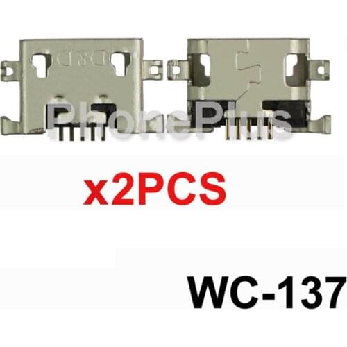 2PCS For Huawei Ascend Y511 Y600 Y530 Y535 Y610 USB Charging Port Connector Plug Socket Dock Repair Part