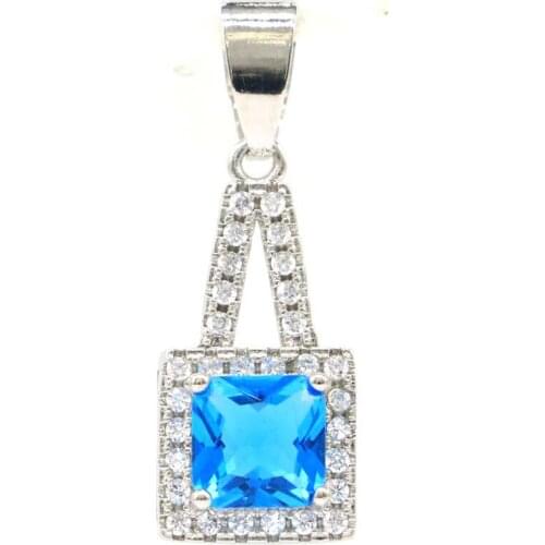 41x27mm Highly Recommend Cross Created Pink Tourmaline Golden Citrine For Women Silver Pendant Drop Shipping