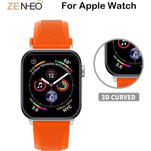 3D Curved Full Cover Tempered Glass Protective Film For Apple Smart Watch 38mm 40mm for iWatch Series 4 Screen Protector Film