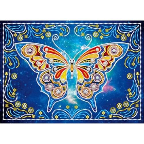 Butterfly DIY Diamond Painting 5D Luminous Night Light Crystal Diamond Mosaic Embroidery Cross-Stitch Home Decor Gift