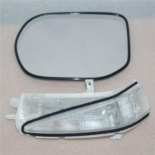 CAPQX Side Rearview Mirror Lens Glass mirror LED Turn Signal light Lamp 76203-SNB-N01 For CIVIC FA1 FD1 FD2 2006 2007 2008-2011