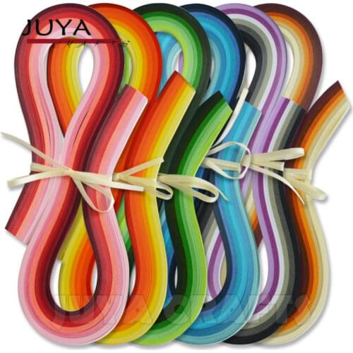 JUYA Paper Quilling 36 Shades Colors,540mm Length,3/5/7/10mm width,720 strips total DIY Paper Strip Handmade Paper Crafts