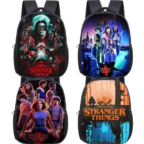 Children Stranger Things Kindergarten Bags Toddler Mini School Backpack Baby Daily Knapsack Mochila Kids Preschool Satchel