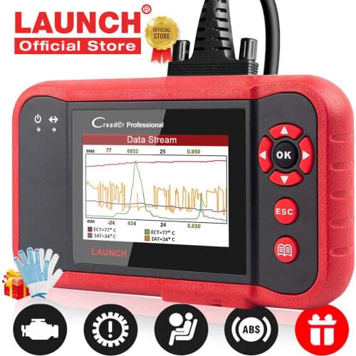 LAUNCH Creader CRP123 Professional OBD2 Code Reader Scanner X431 CRP 123 Auto diagnostic tool free update pk Easydiag 3.0 AD610