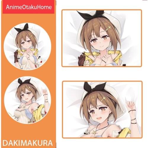 Anime Atelier Ryza: Ever Darkness & the Secret Hideout Reisalin Stout Double-Sided Printed Pillowcase Otaku Bedding Dakimakura