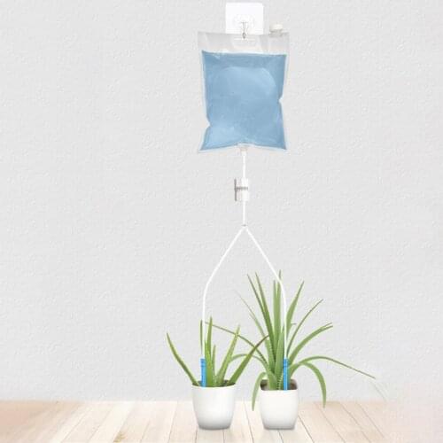 Infusion Bag Plant Life Support Drip Irrigation Home Plant Flower Waterers Drip Irrigatio Automatic Watering System