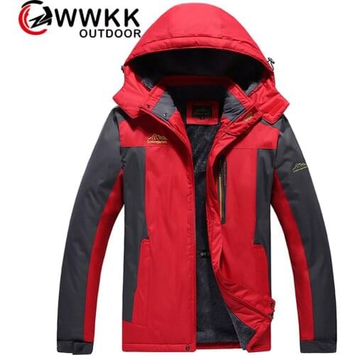 Couple Jacket Velvet All-weather Outdoor Protective Clothing Hiking Jacket ClimbingTraining Explorer Hiking Camping WAarm Fit