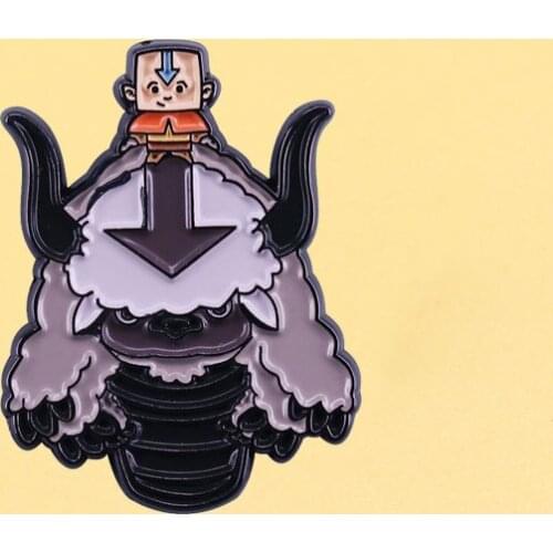 American Animated TELEVISION Series Lapel Badges Metal Enamel Pin Hat Clothes Bag Men Women Fashion Jewelry Gifts Ornaments