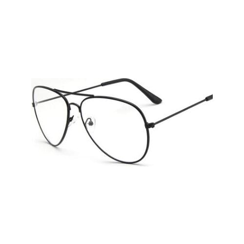 2017 Fashion pilots metal glasses full frame 3026 large frame Korean retro mirror Optical Prescription RX Frame