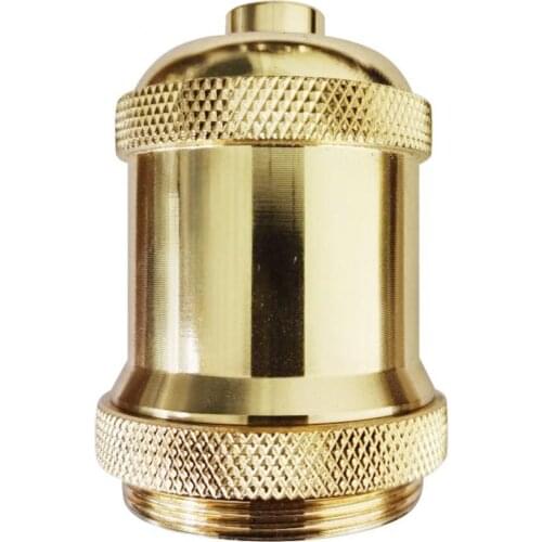 2021 Newest Retro Aluminum E27 Ceiling Lamp Holder Pendant Light Socket Decorative Accessory Lighting Accessories Lamp Bases