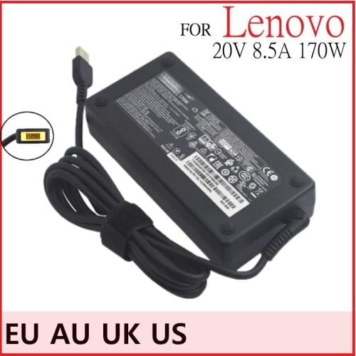 New 20V 8.5A 170W USB Power Adapter Charger For Lenovo Thinkpad P50 P51 P52 P70 P71 P72 P73 Y7000P-1060 Laptop