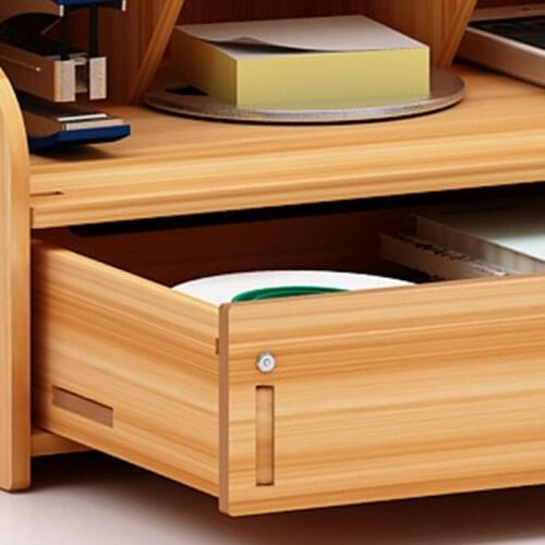 Office Desk Organizer Desktop Pen Pencil Holder Container Storage Box Portable with Drawer SUB Sale