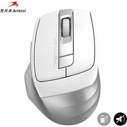 A4TECH rechargeable multi-mode Bluetooth wireless mouse, office business Bluetooth and 2.4G free switching