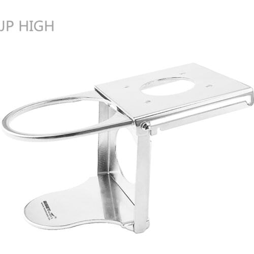 BSET MATEL Stainless Steel 304 Folding Cup Drink Holder Bottle Holder Stand Mount Support For Car Marine Boat Truck