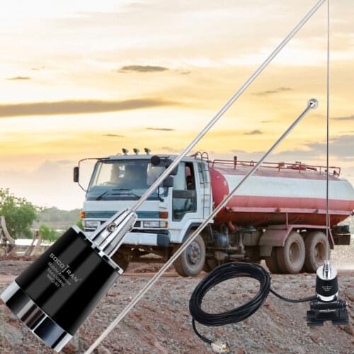 Socotran Dual band 144/430MHz NMO vehicle antenna car roof NMO whip antenna 2.15db 3.5dB 52cm 50W mobile Radio Car Antenna