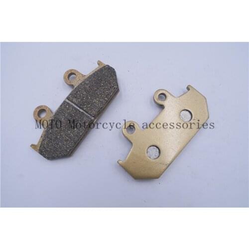 Motorcycle Rear Brake Pads For SUZUKI AN 650 Burgman/ABS Executive 04-12 AN 400 Burgman/Non ABS/Skywave 07 08 09 10 11 2012 2013