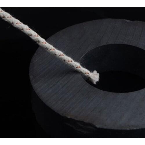 1m Wire Lighter Cotton Core Wick Thread Kerosene Lamp Accessories Replacement for Gasoline Lighters Fire Starter