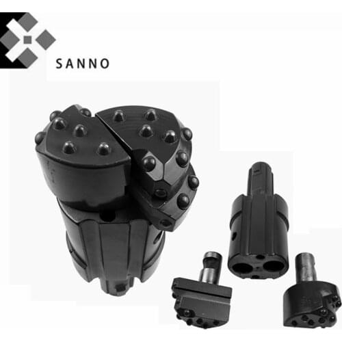 146 Eccentric drill bit for 110A hammer block reaming concentric tube bits pipe shed drilling casing pipe drill tool