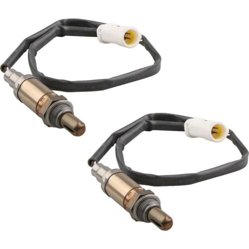 2Pcs Front+Rear / Upstream+Downstream O2 Oxygen Sensor for Ford Mercury Mazda 11171843
