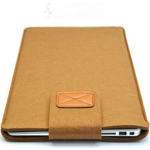 2018 Premium Wool Felt Sleeve Bag Case Laptop Bag 11 12 13 15 inch for Macbook pro 13 15 Air A1989 A1707 A1990 Notebook Cover