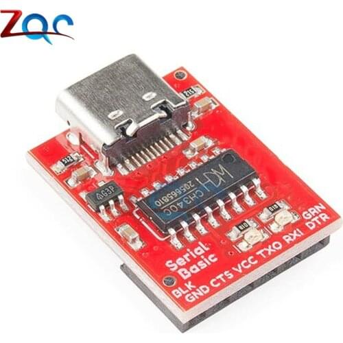 3.3V 5V TYPE C USB to TTL Serial Port CH340C Module CH340 USB Bus Adapter Chip