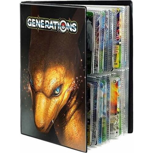 New Pokemon Album Book 240Pcs Anime Cards Collectors Holder Pokemons Binder Game Trading Card Folder Best Selling kids Toys Gift