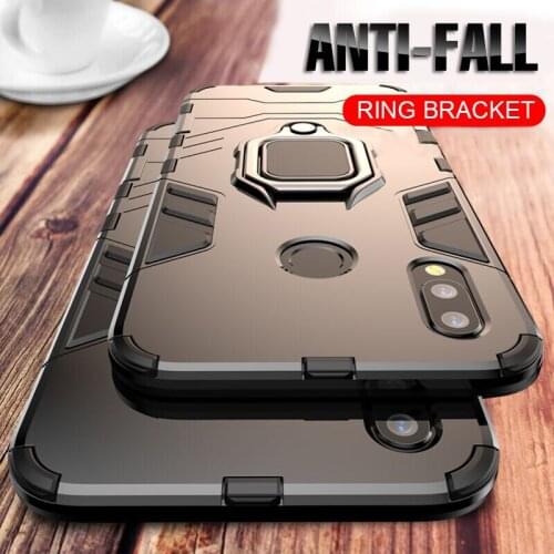 4 in 1 Armor Ring Case For Huawei Honor 8x 9x 10 i 20 P20 Pro P20 Phone Case Cover For Huawei P30 P20 Lite Shockproof Back Case