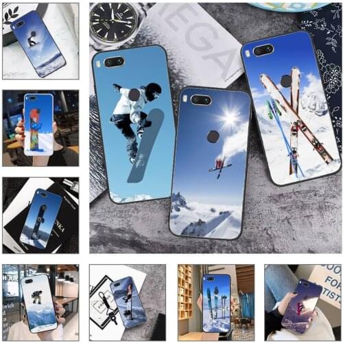 Lavaza ski neige Snowboard Phone Case For Xiaomi Mi Redmi Note 8T 9T 9S 9A 10 7 8 9 Lite pro