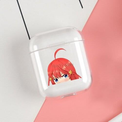 Itsuki Peeker Cases For Apple AirPods 1 2 Case Clear Wireless Bluetooth Earphone Case Protective Shell